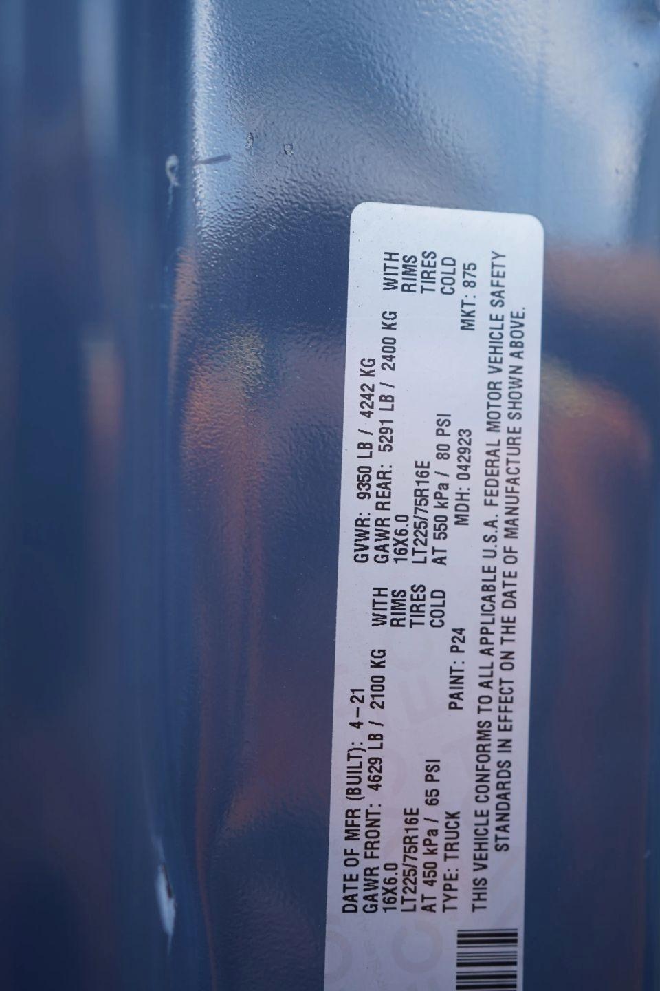 RAM Promaster 3500 High Roof 159-in. WB Ext 2021