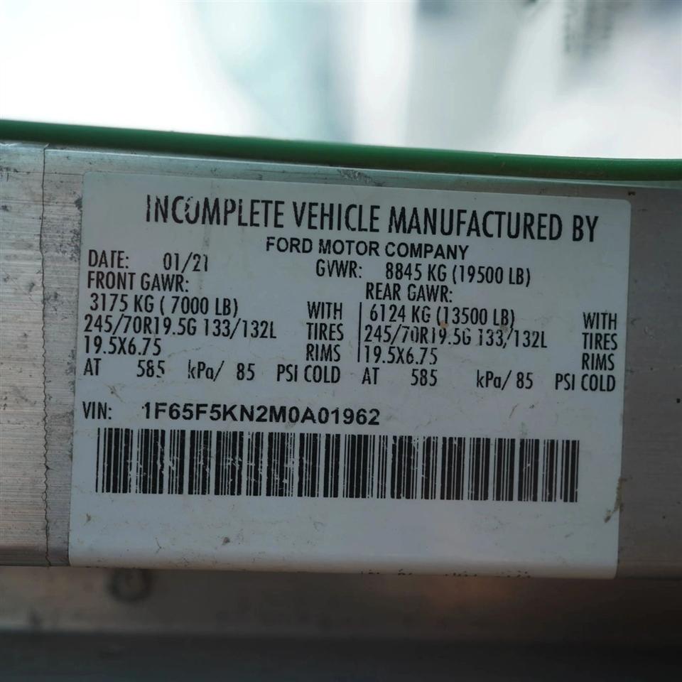 Ford Stripped Chassis  2021