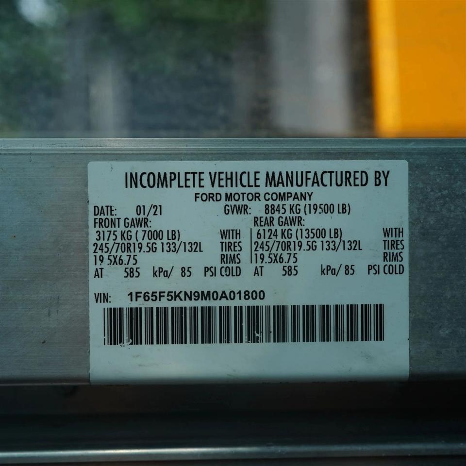 Ford Stripped Chassis  2021