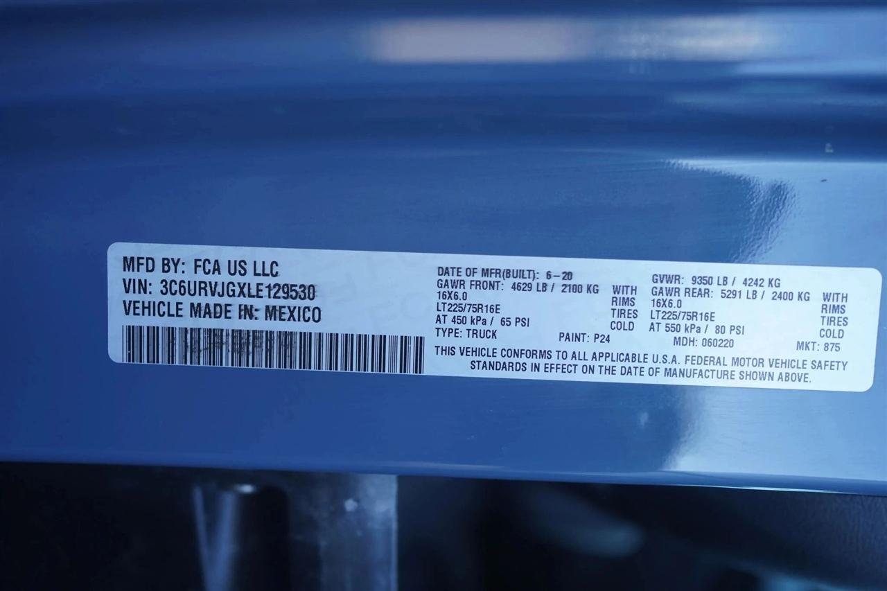 RAM Promaster 3500 High Roof 159-in. WB Ext 2020