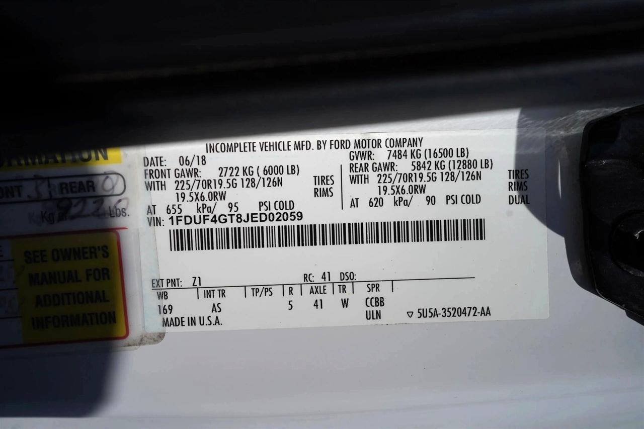 Ford F-450 SD Regular Cab DRW 2WD 2018