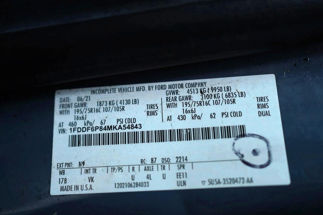 Ford Transit T-350 HD DRW 2021