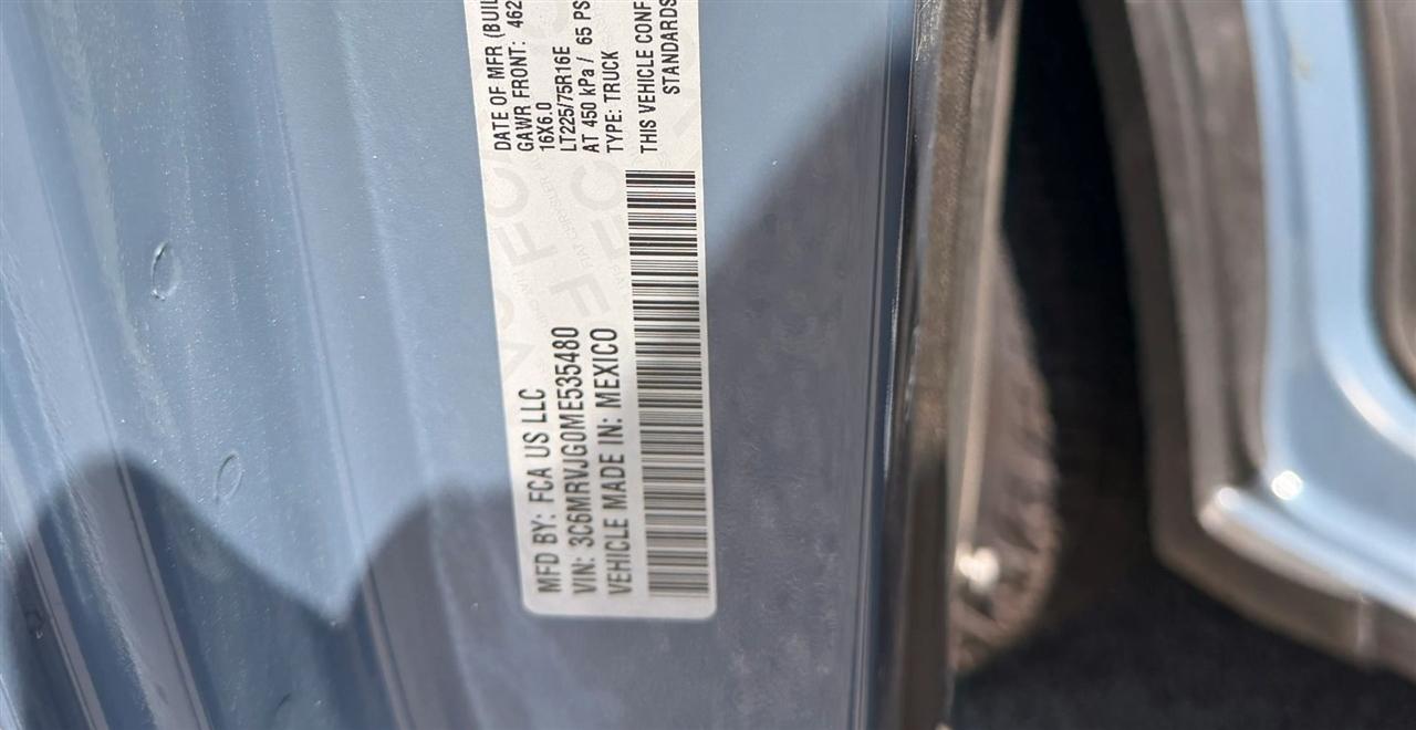 RAM Promaster 3500 High Roof 159-in. WB Ext 2021