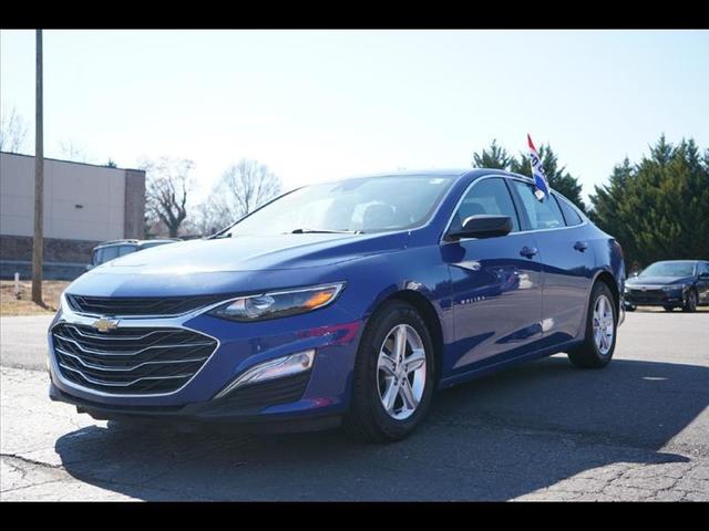 Blue 2023 Chevrolet Malibu LS Fleet FWD Sedan Front-Wheel Drive Continuously Variable Transmission