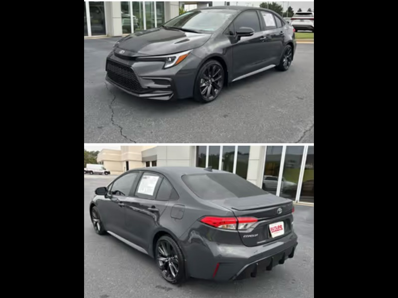 2025 Toyota Corolla SE Nightshade