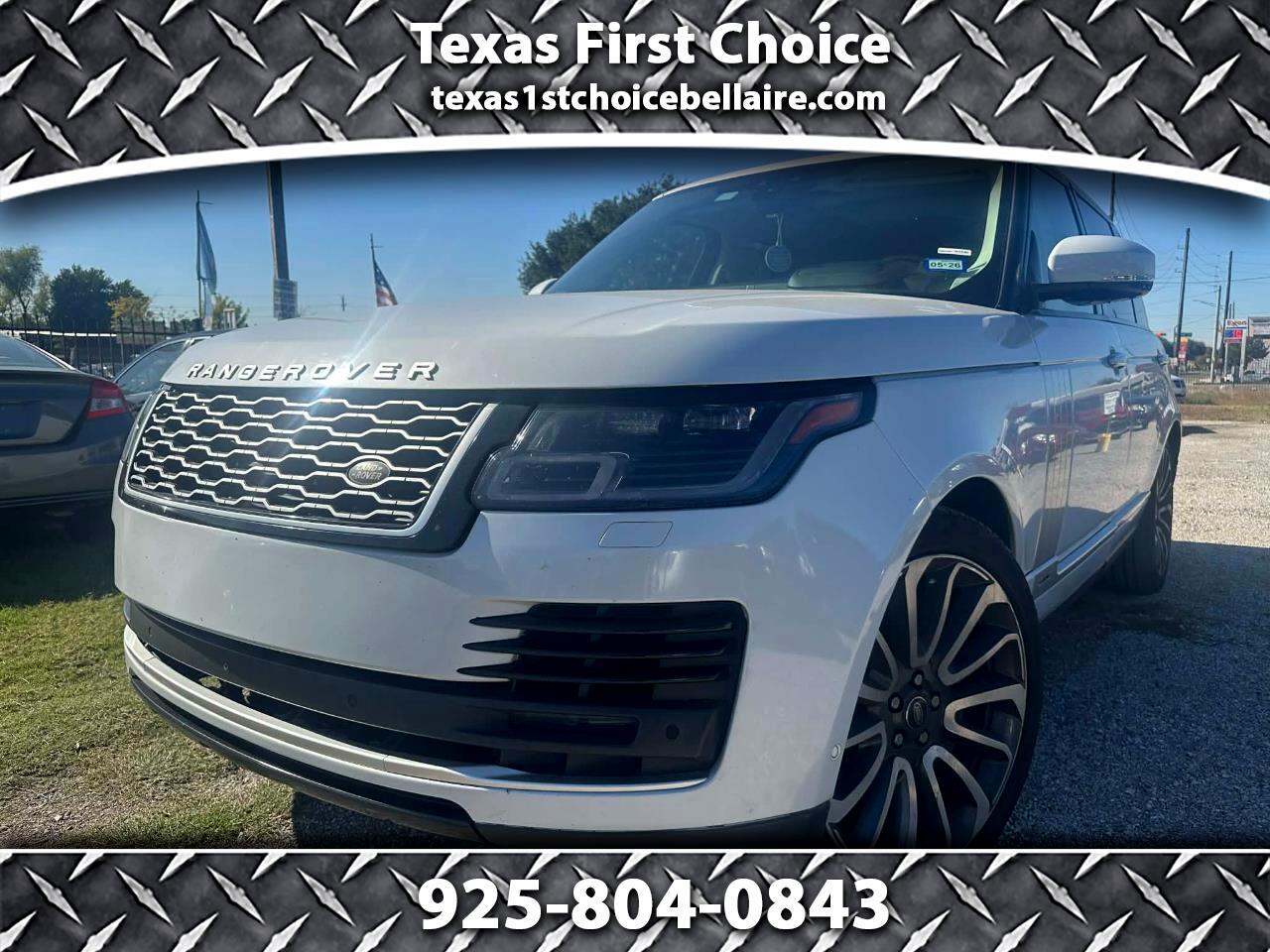 2018 Land Rover Range Rover Supercharged LWB