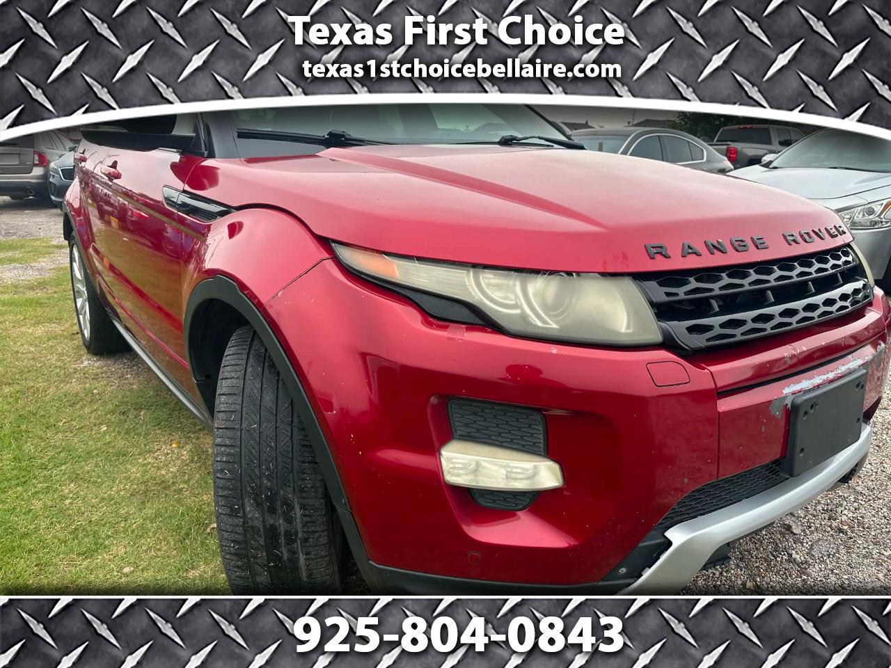 2012 Land Rover Range Rover Evoque Pure Plus 5 Door's photo