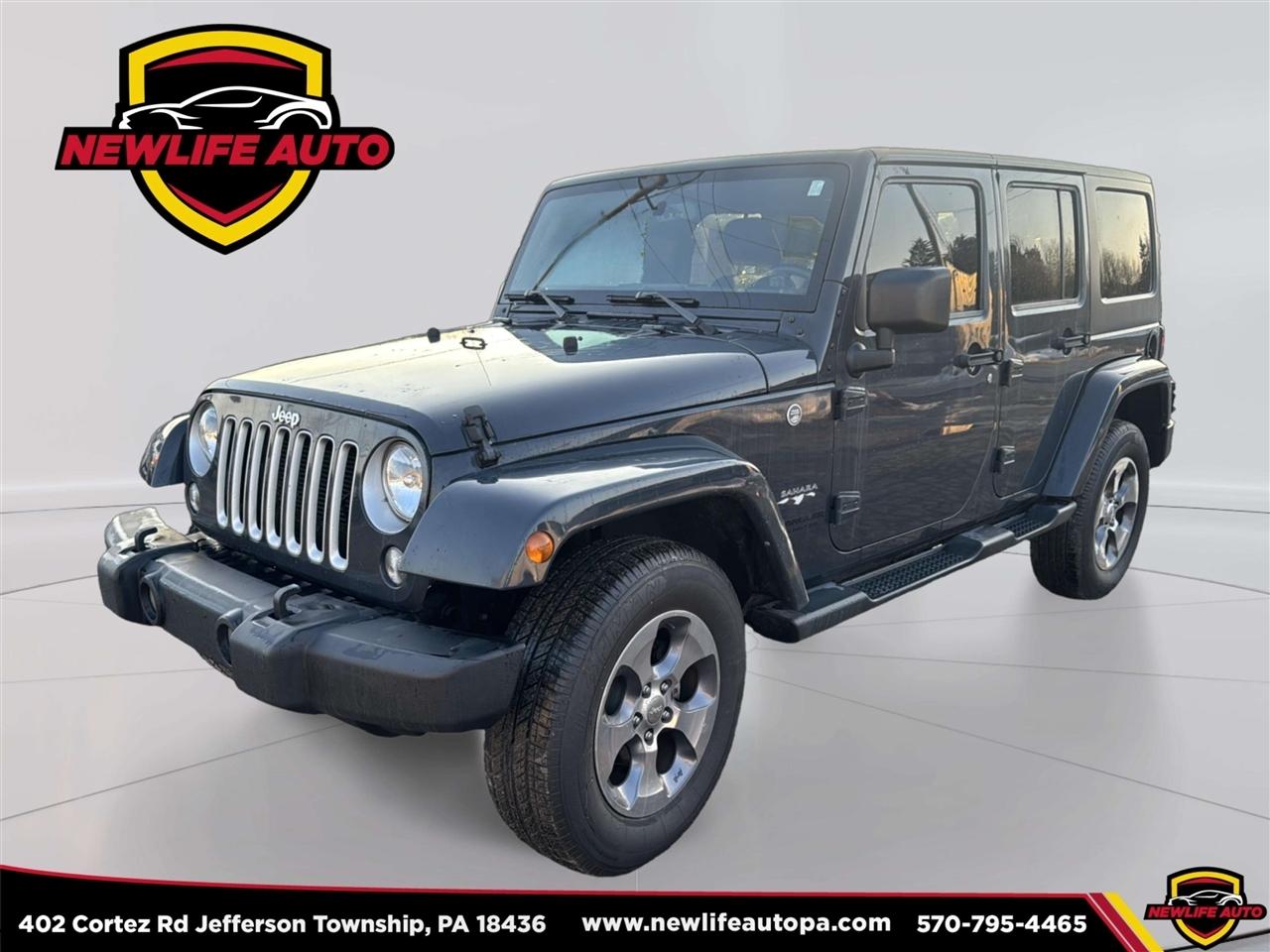 2016 Jeep Wrangler Unlimited Sahara 4x4