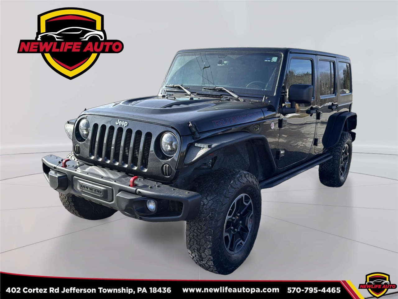 2015 Jeep Wrangler Unlimited Rubicon Hard Rock 4x4 *Ltd Avail*