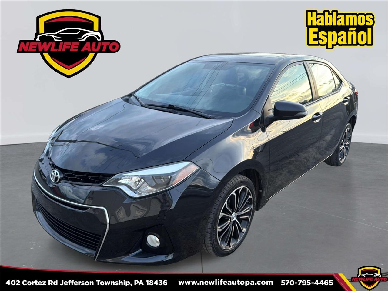2016 Toyota Corolla S Plus 6MT