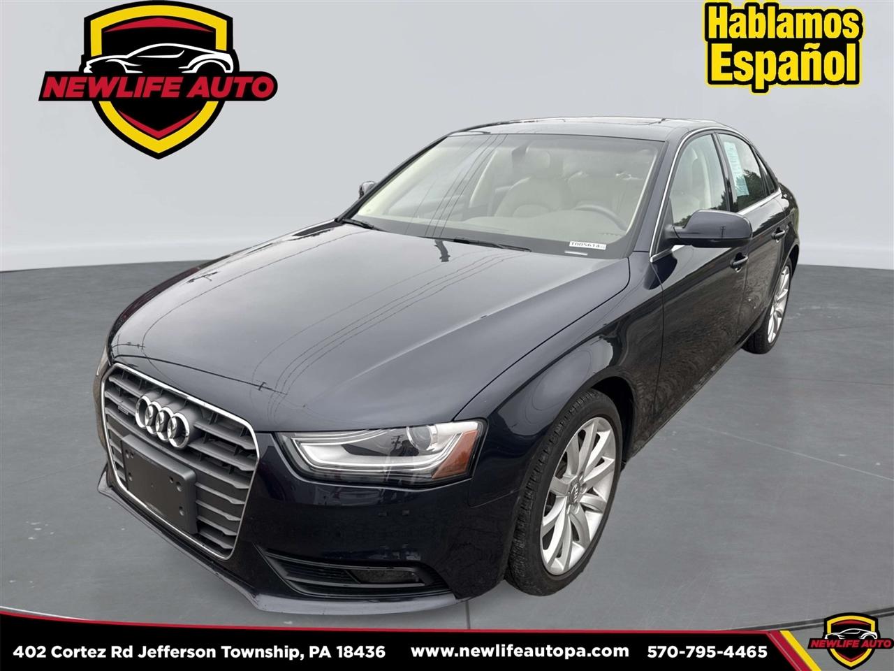 2013 Audi A4 2.0T Sedan quattro Tiptronic