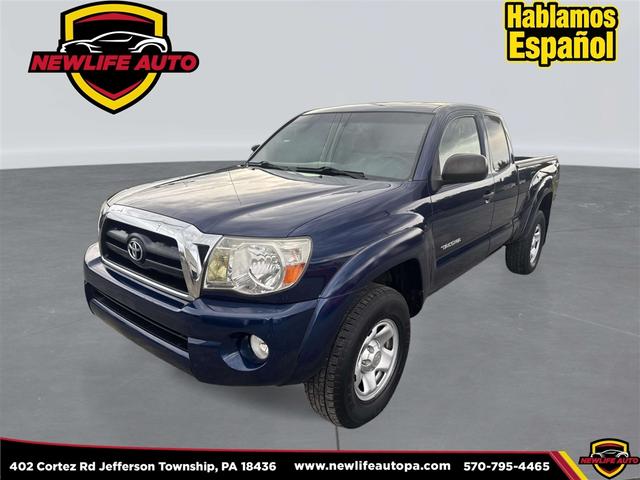 Blue 2006 Toyota Tacoma Pickup Truck Rear-Wheel Drive Manual