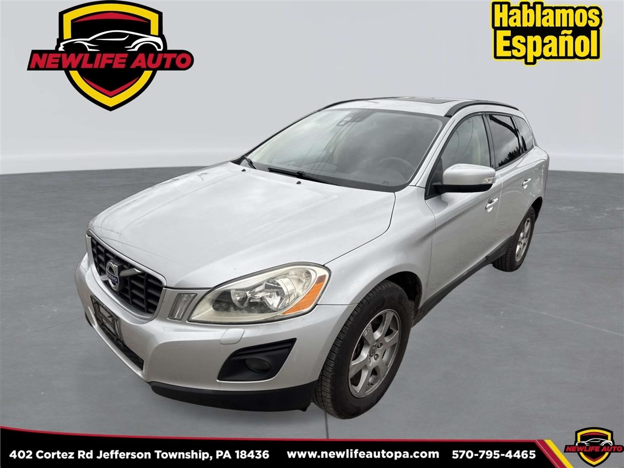 Silver 2010 Volvo XC60 SUV / Crossover All-Wheel Drive Automatic