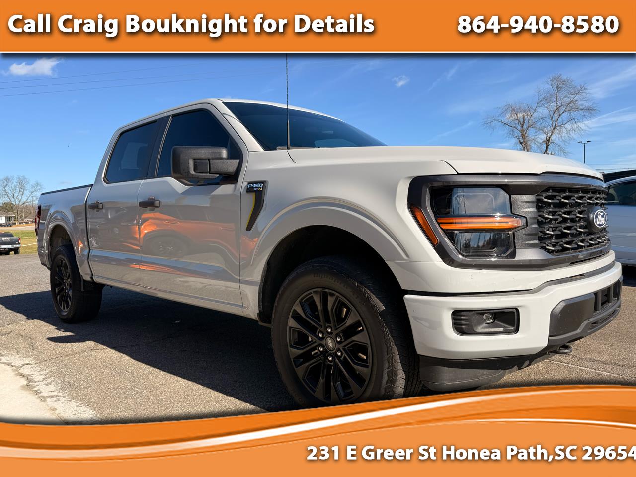2024 Ford F-150 STX 4WD SuperCrew 5.5' Box