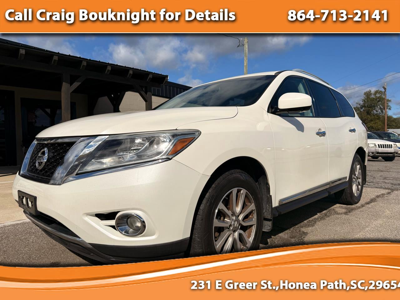 2015 Nissan Pathfinder 4WD 4dr SL
