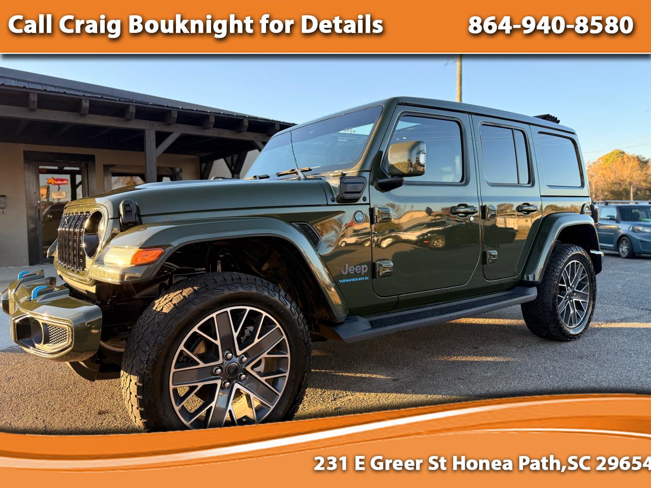 2024 Jeep Wrangler 4xe High Altitude 4 Door 4x4