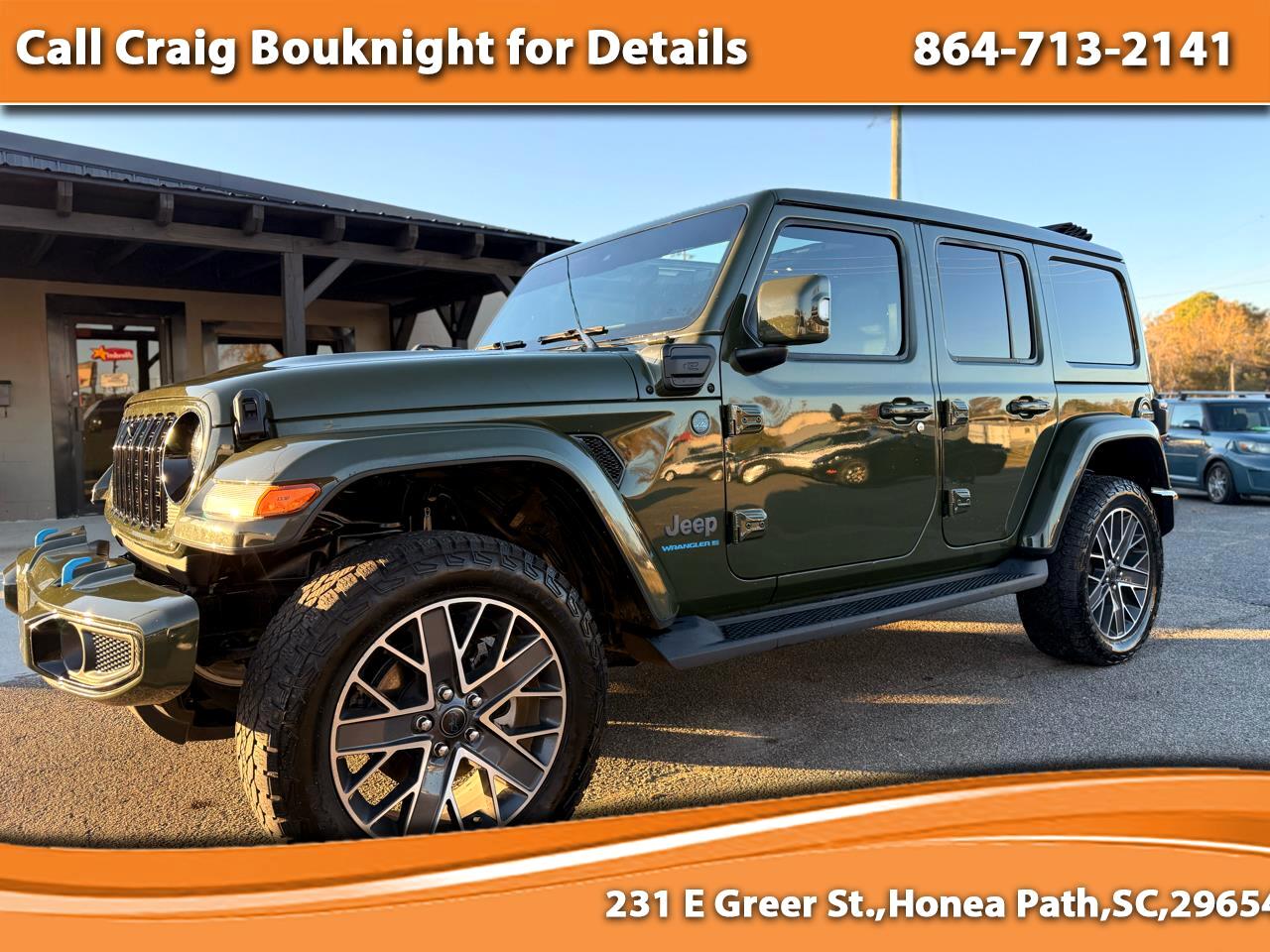 2024 Jeep Wrangler 4xe High Altitude 4 Door 4x4