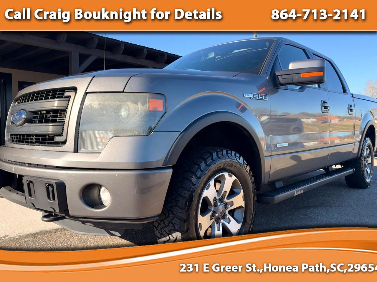 2013 Ford F-150 4WD SuperCrew 145" XL
