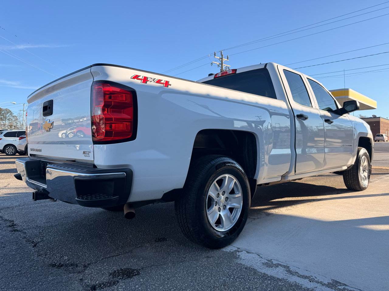 Chevrolet Silverado 1500 4WD Double Cab 143.5" Work Truck 2018