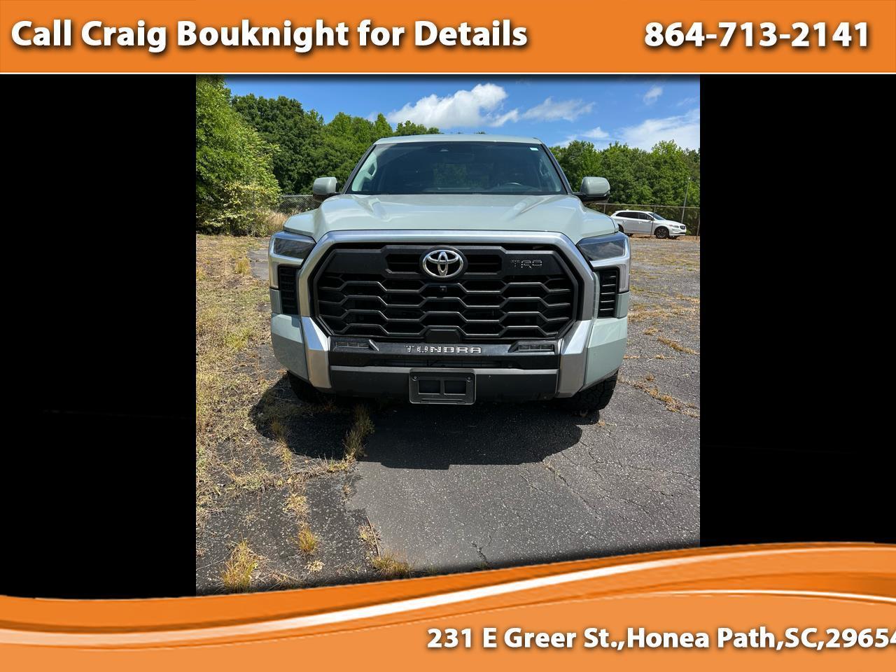 Toyota Tundra 4WD Limited CrewMax 5.5' Bed (Natl) 2022