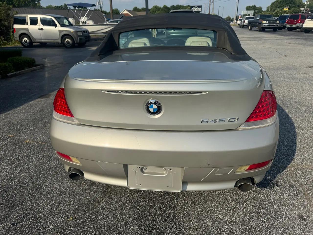 BMW 6 Series 645Ci 2dr Convertible 2004
