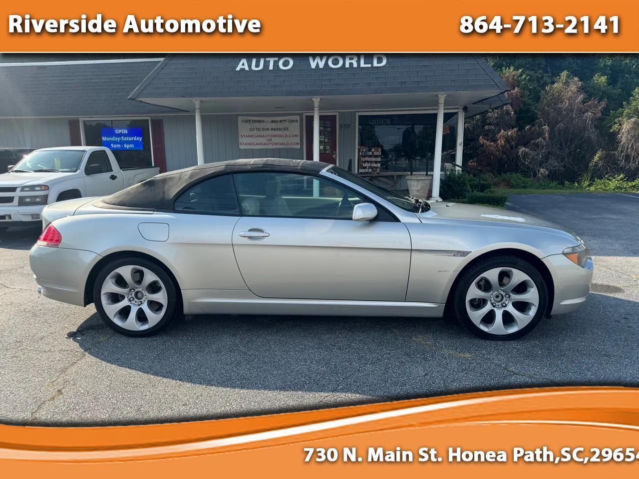 BMW 6 Series 645Ci 2dr Convertible 2004