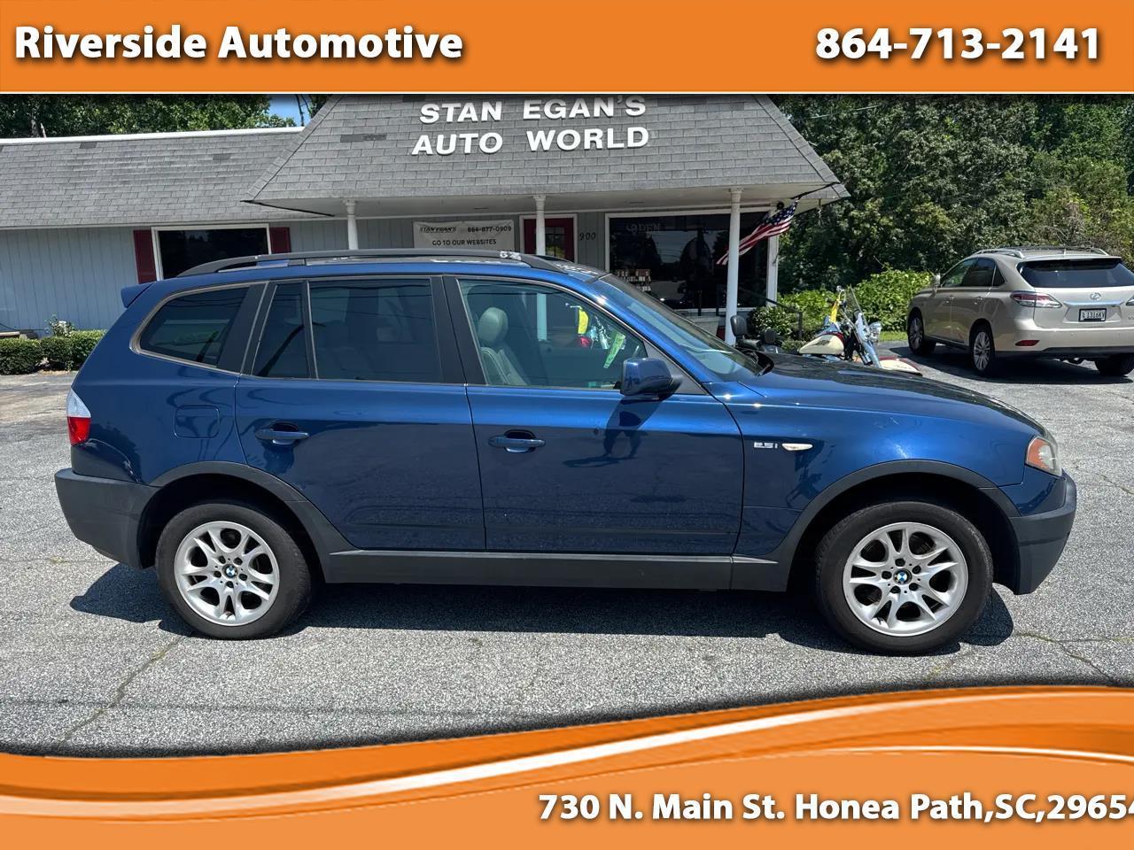 BMW X3 X3 4dr AWD 2.5i 2004