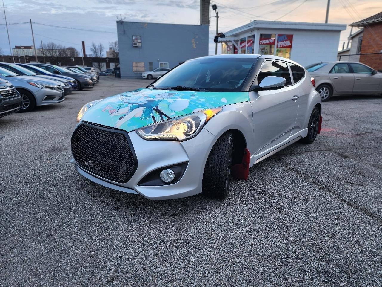 Hyundai Veloster Turbo R-Spec w/Red Interior 6M 2017