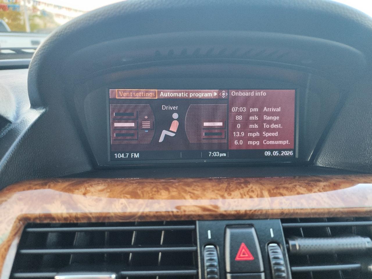 BMW 6-Series 650i Convertible 2008