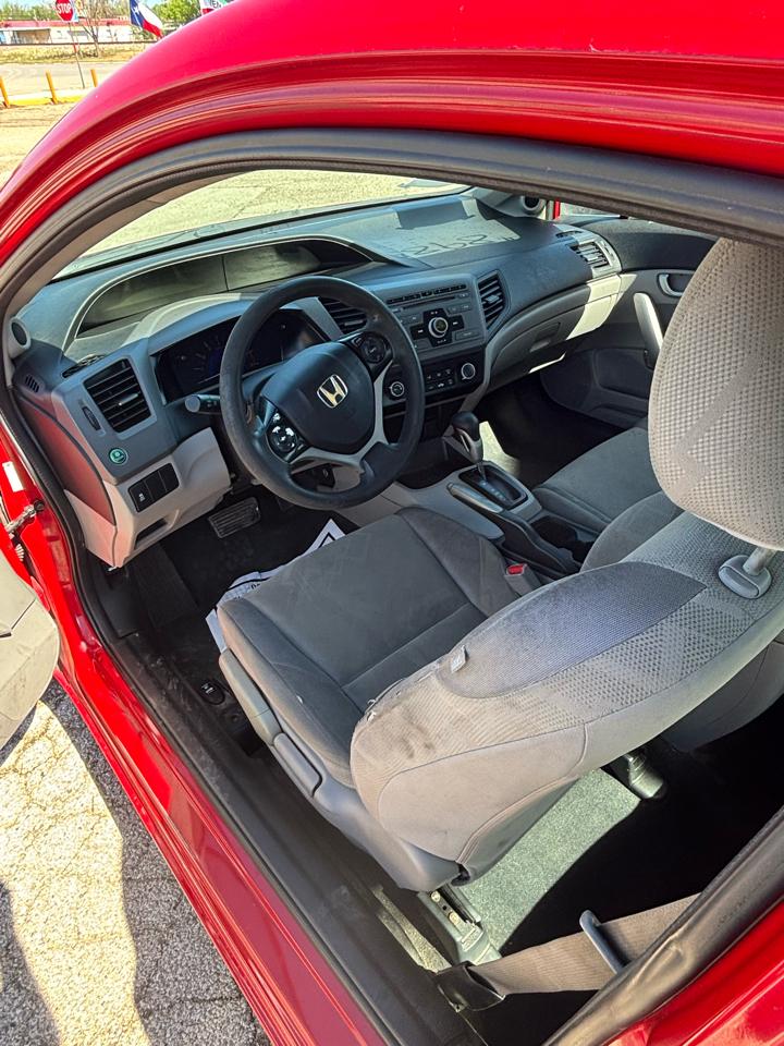 Honda Civic LX Coupe 5-Speed AT 2012