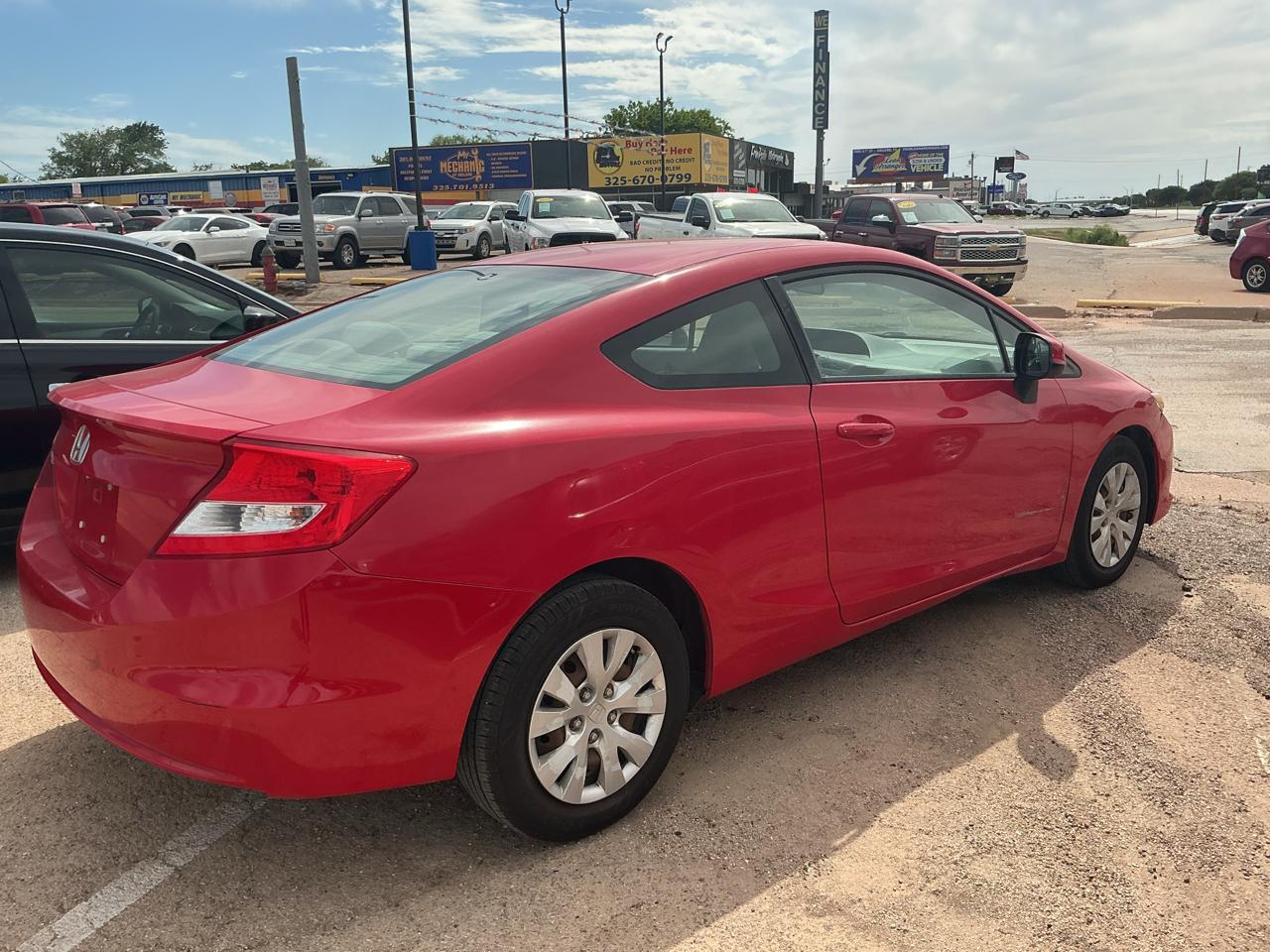 Honda Civic LX Coupe 5-Speed AT 2012