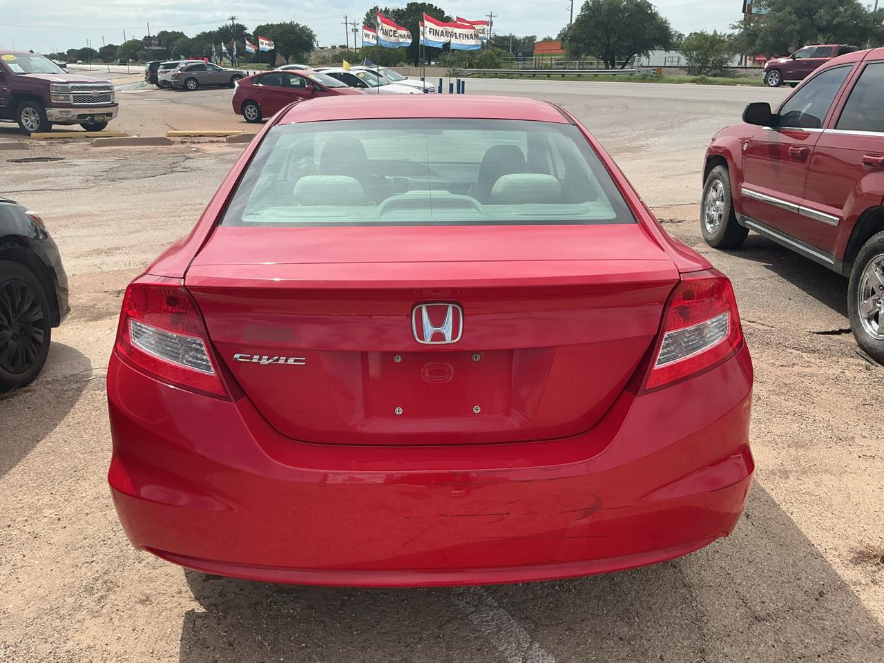 Honda Civic LX Coupe 5-Speed AT 2012
