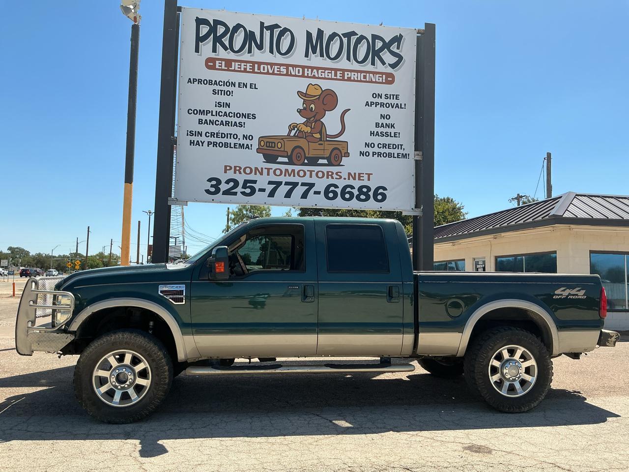 2008 Ford F-250 SD XLT Crew Cab Long Bed 4WD