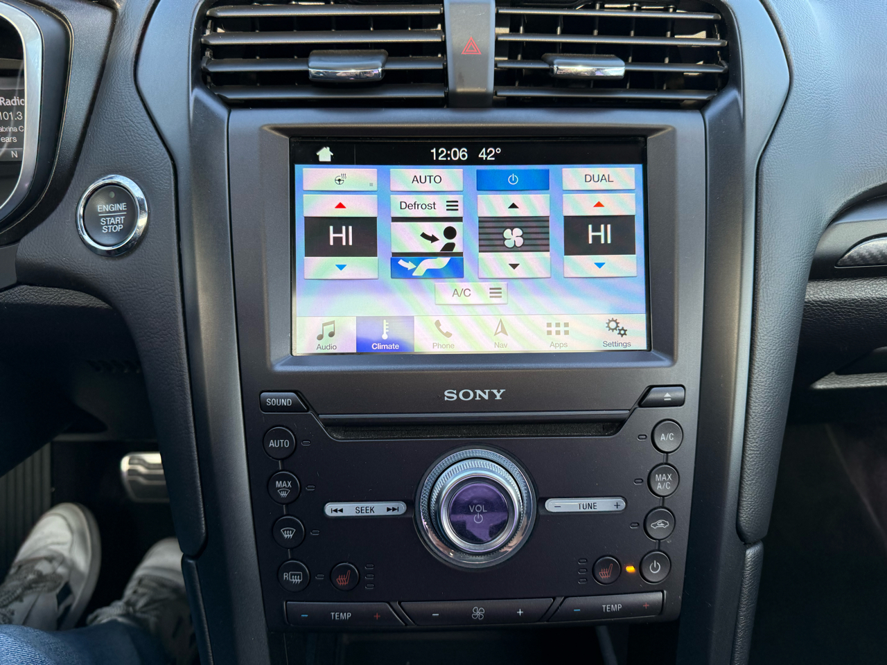 Ford Fusion V6 Sport AWD 2017