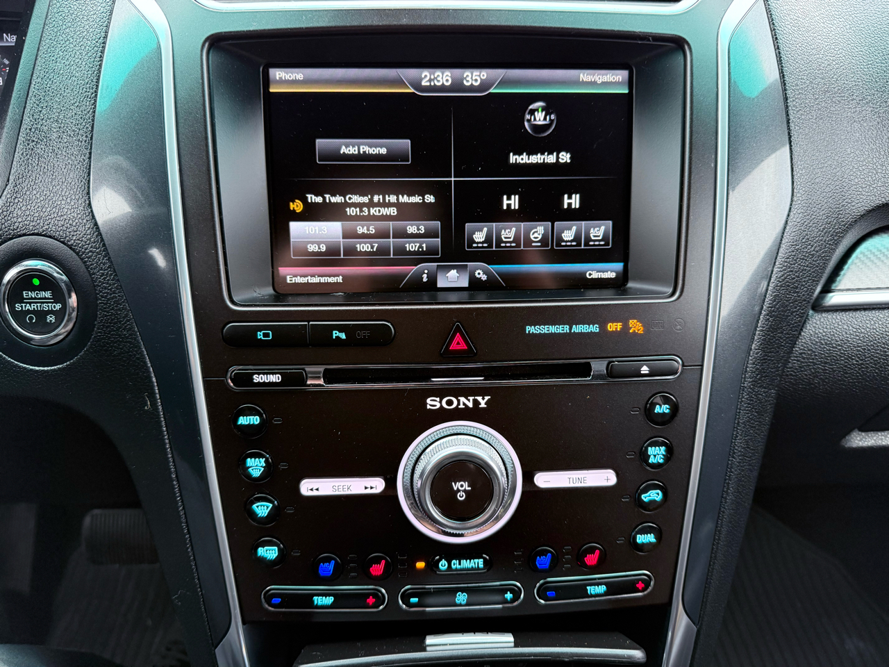 Ford Explorer Sport 4WD 2016