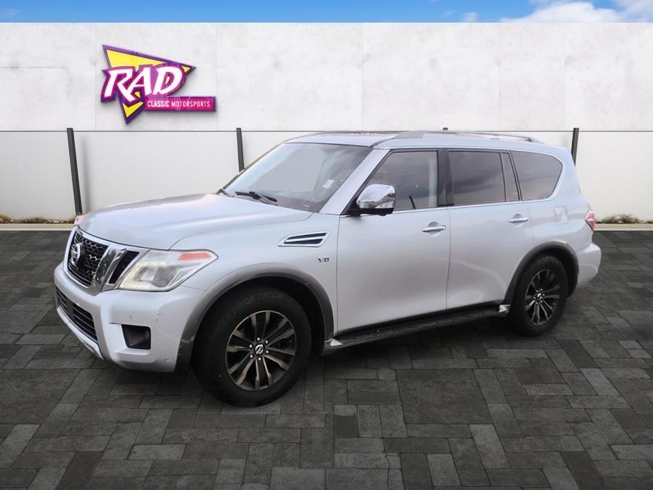 Gray 2017 Nissan Armada SUV / Crossover Four-Wheel Drive Automatic