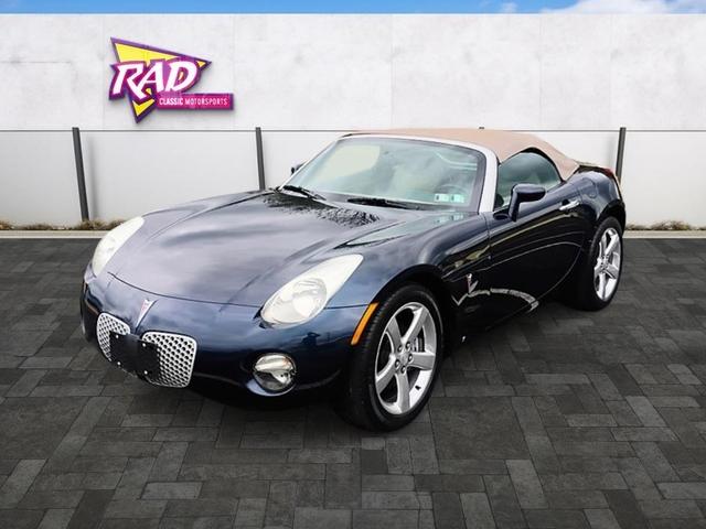 Blue 2007 Pontiac Solstice Base Convertible Rear-Wheel Drive Manual