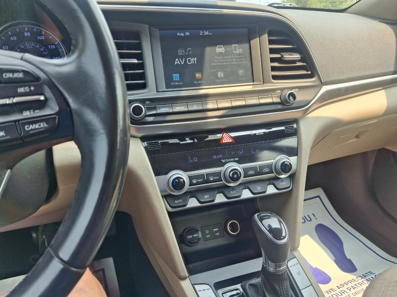 Hyundai Elantra  2019