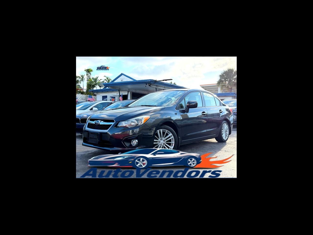 Subaru Impreza Limited 4-Door 2012