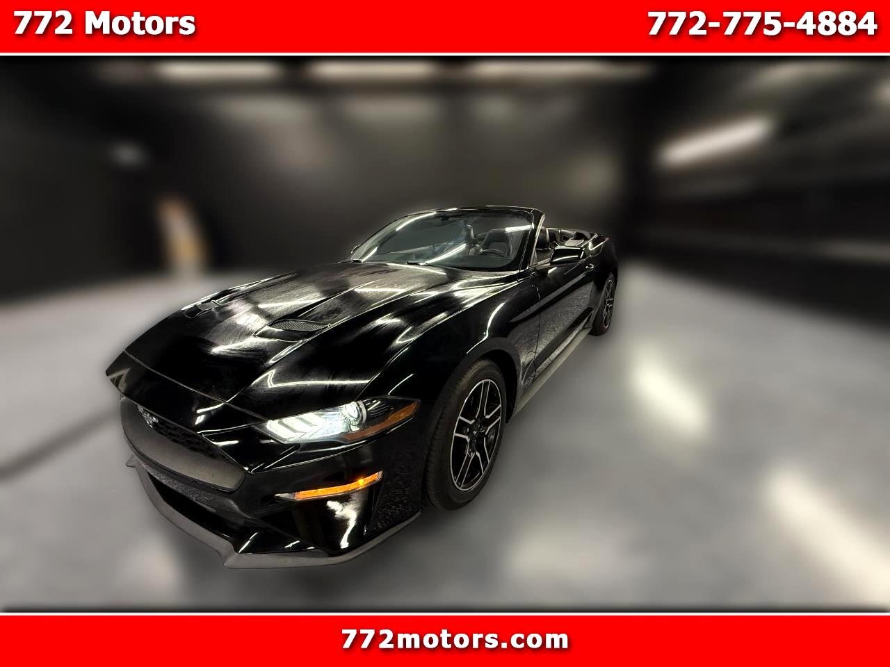 2020 Ford Mustang EcoBoost Convertible