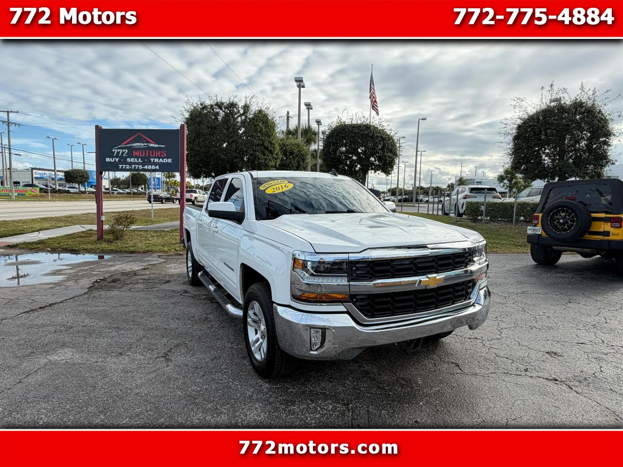 2016 Chevrolet Silverado 1500 2WD Crew Cab 143.5" LT w/1LT