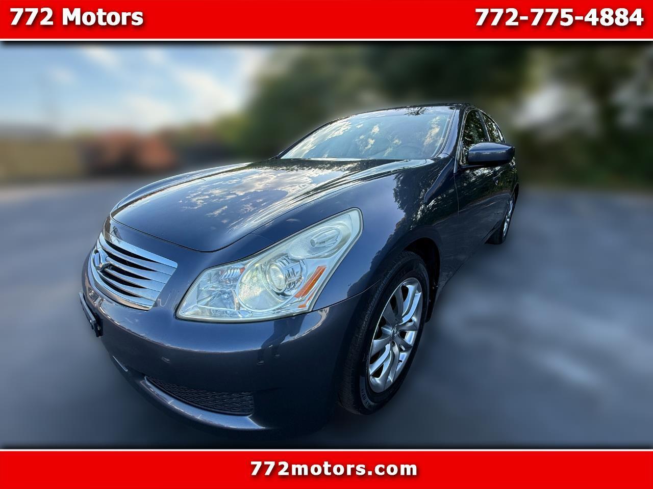 2009 Infiniti G37 Sedan 4dr x AWD