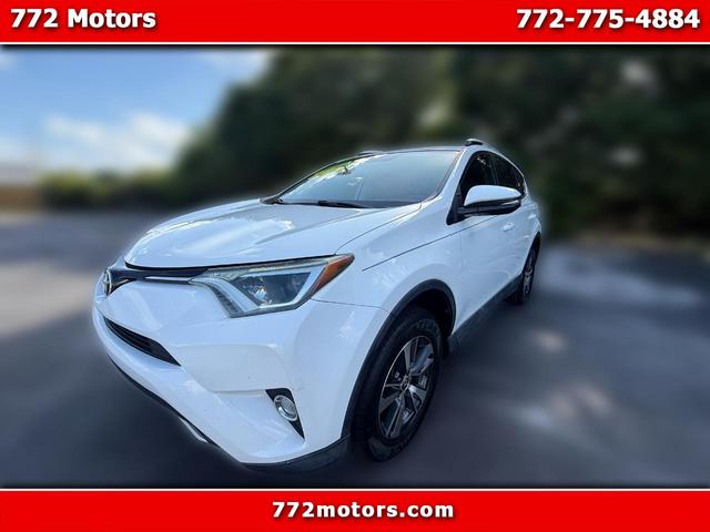White 2016 Toyota RAV4 XLE AWD SUV / Crossover All-Wheel Drive
