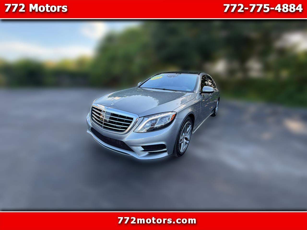 2015 Mercedes-Benz S-Class 4dr Sdn S 550 4MATIC