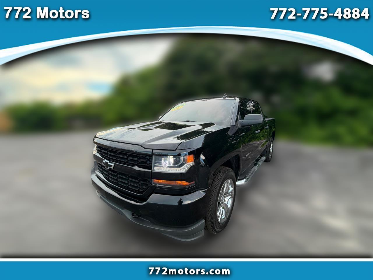 2018 Chevrolet Silverado 1500 2WD Crew Cab 143.5" Custom