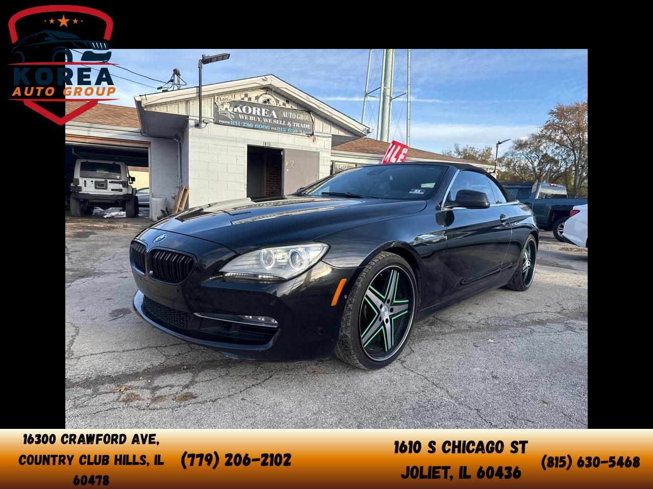 2012 BMW 6-Series 650i Convertible