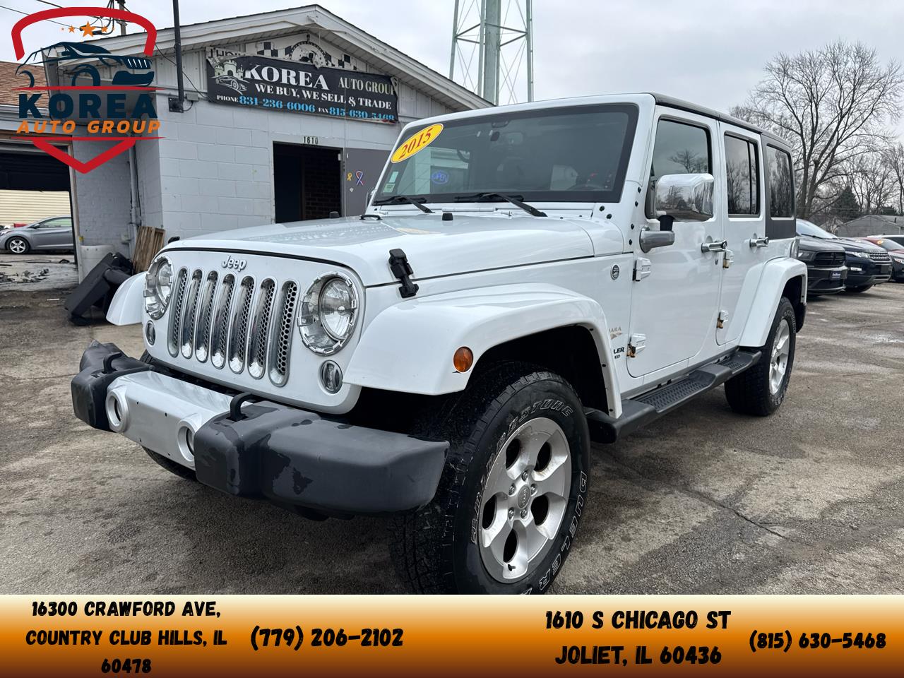 2015 Jeep Wrangler Unlimited Sahara 4WD