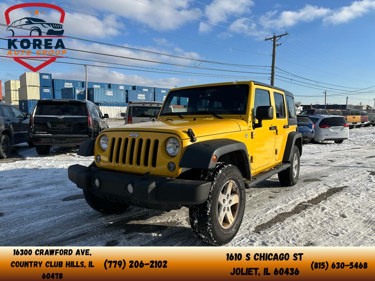 2015 Jeep Wrangler Unlimited Sport 4WD