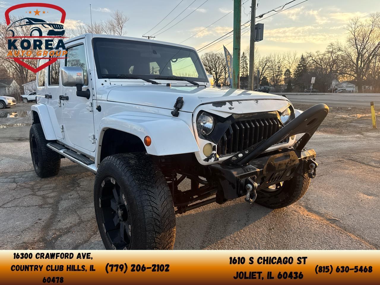 2012 Jeep Wrangler Unlimited Sahara 4WD