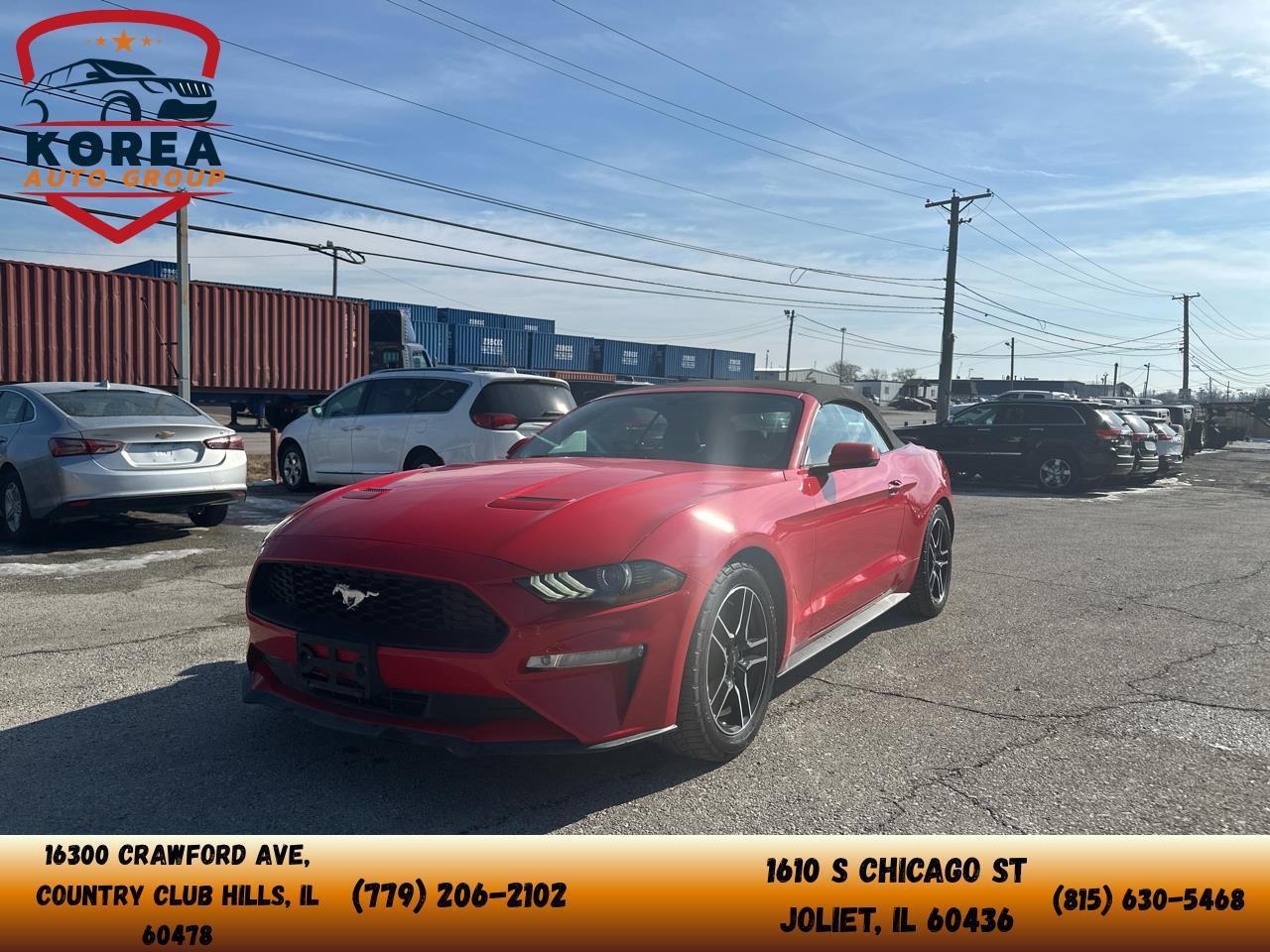 2019 Ford Mustang EcoBoost Premium Convertible RWD